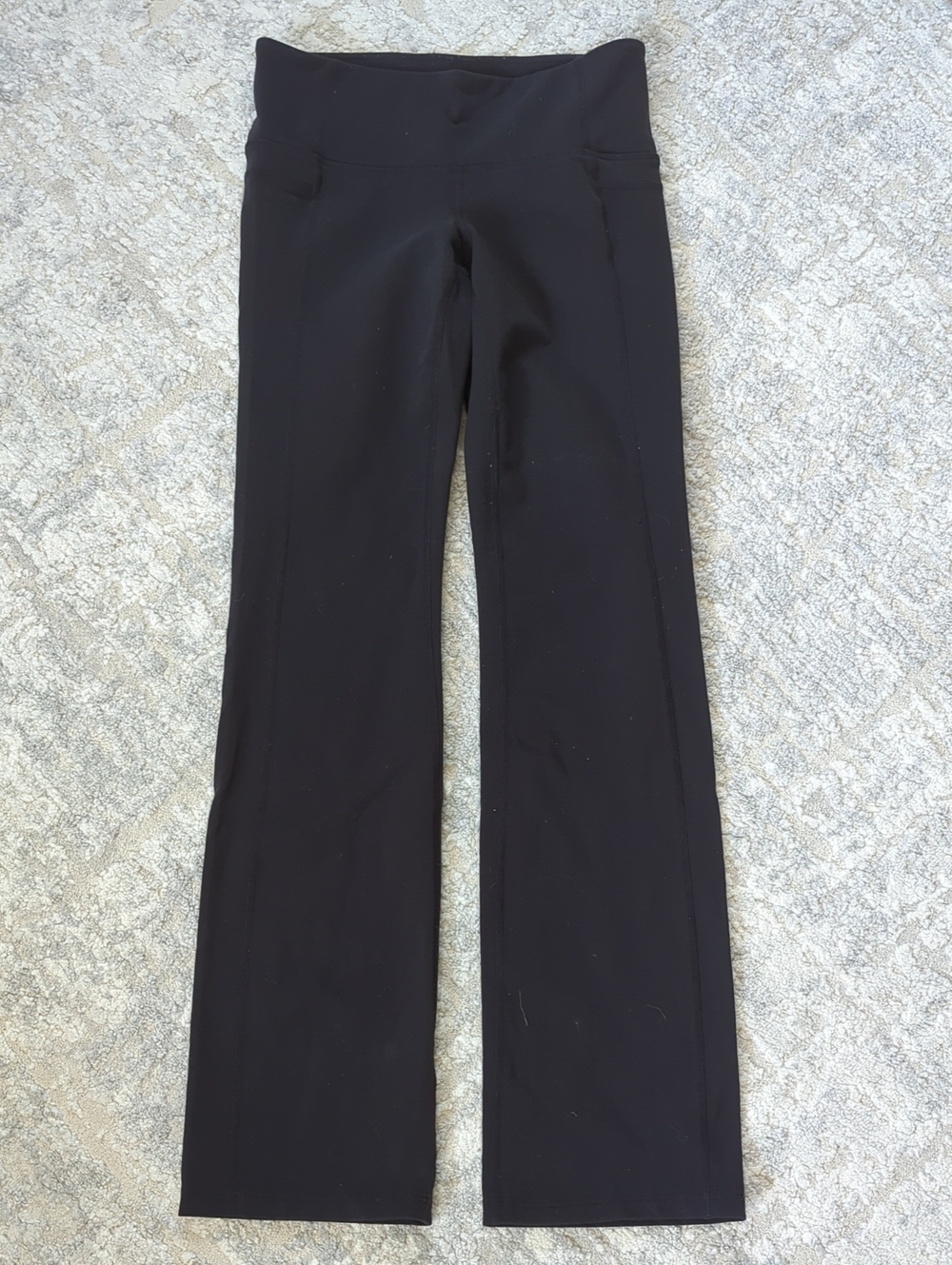 Athleta Black Bootcut High-Waist Leggings Size XSP
